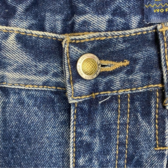 Vintage Lawman Jeans Women Size 12 High Waist Straight 90s Western Rodeo VTG - Picture 3 of 7